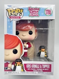 Funko POP!: Santa Claus is Comin' to Town - Kris Kringle & Topper # 1795 - New - Picture 1 of 6