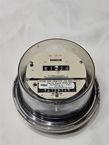 Schlumberger Type J5S Watthour Meter 240V 3W CL200 7.2Kh 60Hz - Picture 1 of 5