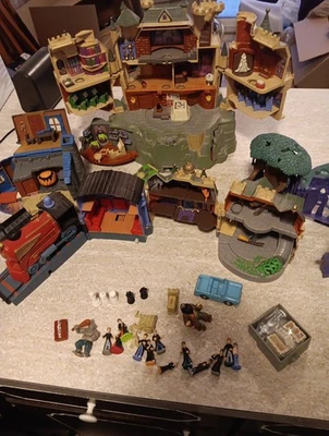 Juegos de bolsillo Polly de Harry Potter 2001 Mattel vintage con figuras Hogwarts +++ Foto 1 de 4