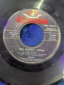 FABIAN 45 Hound Dog Man / This Friendly World - Picture 1 of 10