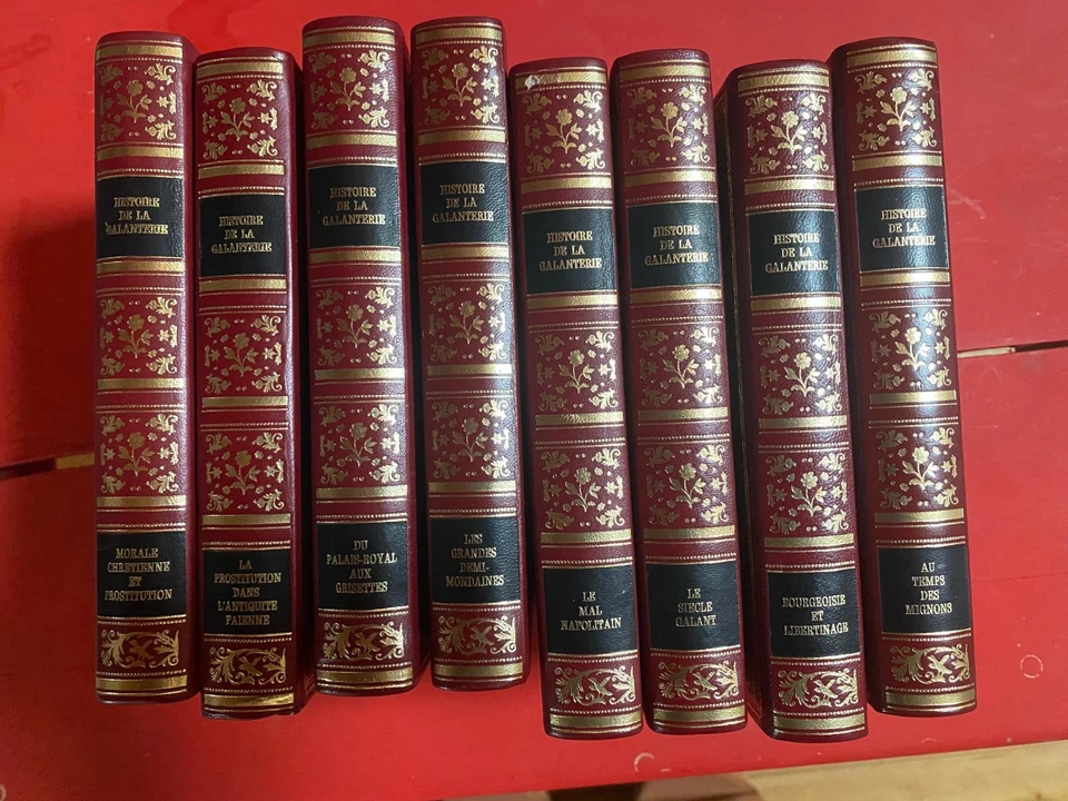 L’histoire de la Galanterie en 8 vol Famot/ éditions Beauval - - Photo 1/4