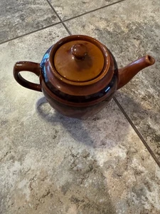 Vintage Sadler Royal Oak Teapots. Ceramic Teapot Brown With Black Stripes. - Picture 1 of 10
