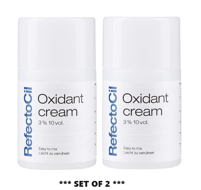 PACK 2 - CREMA - RefectoCil Oxidante 3% Desarrollador 10 Volumen 3.3oz / 100ml Foto 1 de 3