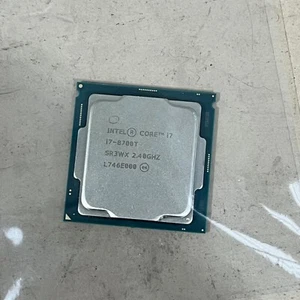 Intel Core i7-8700T 8th Generation 12M Cache 2.4GHz Desktop Processor Untested - Picture 1 of 3