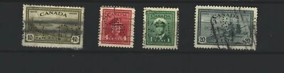CANADA  SELECTION POSTAL USED PERFINS Stamps SEE SCANS LOT (CANADA 57) - Image 1 of 2