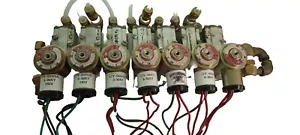 VERSA SOLENOID VALVE ASSEMBLY 7 Valves, 120 VAC & 24 VDC MODEL KSG-4312-K30-6K - Picture 1 of 3