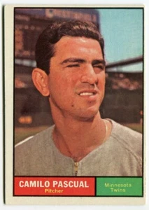 1961 Topps #235 Camilo Pascual Minnesota Twins - Picture 1 of 2