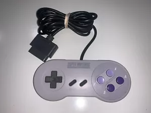Autentico controller SNES Super Nintendo marca OEM restaurato/ricostruito nuovi pad! - Foto 1 di 10