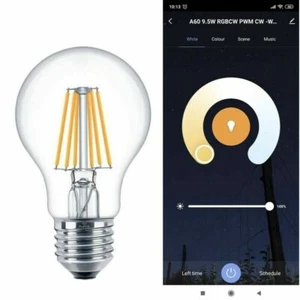 Smart LED Glühbirne E27 ALEXA GOOGLE CCT Verstellbar Wi-Fi Dimmbar 2700 - 6000K - Bild 1 von 7