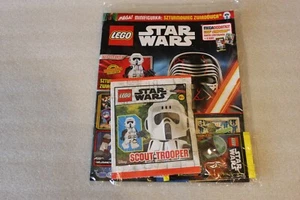 Lego Star Wars 8/2023 Magazine COMICS + Scout Trooper Figurine - Picture 1 of 2