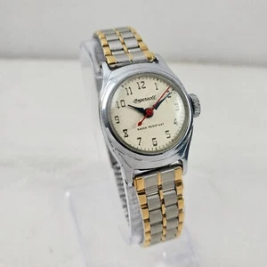 VINTAGE US TIME INGERSOLL MECHANICAL HANDWIND SHOCK RESISTANT WOMENS WATCH WORKS - Picture 1 of 10