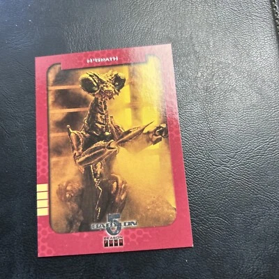 B18s Babylon 5 1998 Retrospective Season Four 4 S12 N'grath InsectOid Alien - Image 1 of 2