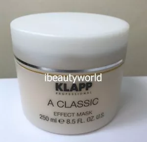 KLAPP A CLASSIC EFFECT MASK 250ml Salon Size #usau - Picture 1 of 1