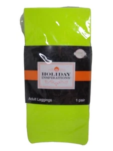 Leggings de Halloween verde lima para adultos talla única nuevos - Imagen 1 de 5
