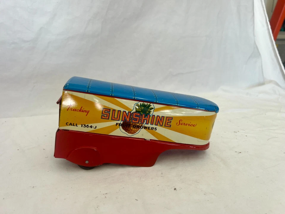 Remolque vintage para fruticultores Marx Sunshine, años 60 Foto 1 de 1