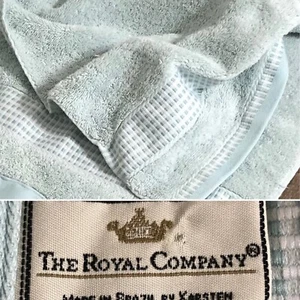The Royal Company By Karsten Hand Towel Cotton Blend - Picture 1 of 9