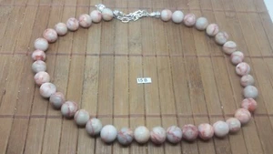 PIERRE DE SOLEIL collier perles 10 mm - longueur 45 cm REGLABLE lithotherapie - Imagen 1 de 1