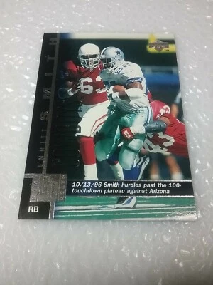 Emmitt Smith Cowboys 1997 Upper Deck Game Dated #133 - Image 1 of 4