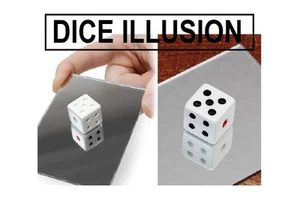 MAGIC DICE ILLUSION TRICK - AS SEEN ON TV - Foto 1 di 2