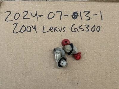 1998-2005 Lexus GS300 GS400 GS430 Toyota Aristo OEM dianteiro baixo clipes de acabamento de para-lama - Imagem 1 de 2