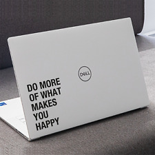 MAKES YOU HAPPY - Decal Sticker fits all Laptops HP, Dell, Microsoft, Samsung