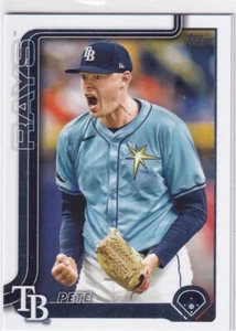 2025 Topps MLB Baseball Series 1 No. 198 Pete Fairbanks Rays - Picture 1 of 2