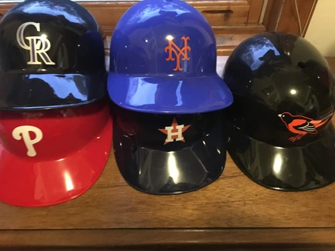 Vintage Helmet, Baseball, MLB, Team replica, adjustable. U Pick Cover