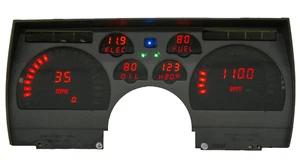 1991-1992 Camaro Digital Dash Panel RED LED Gauges Intellitronix DP4005R USA - Picture 1 of 10