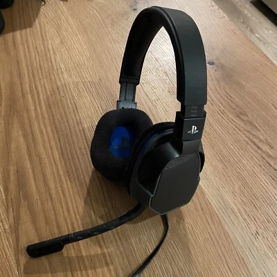 PDP Afterglow Stereo Gaming Headset LVL 3 Boom Mic for Sony PlayStation - Black - Image 1 of 4