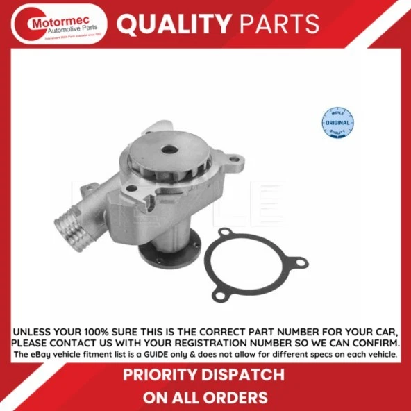 BOMBA DE AGUA BMW E30 320i 325i 09/87 encendido, E34 520i 525i M20 eng Meyle 11519070759 Foto 1 de 4