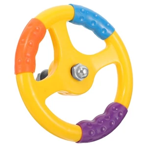 Volante de juguete para coche niños pequeños viaje mini plástico niños - Imagen 1 de 12