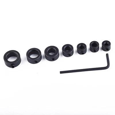  7 Pcs Masonry Drill Bit Tools Set Depth Stop Ring Diill for 3-12mm - Image 1 of 4