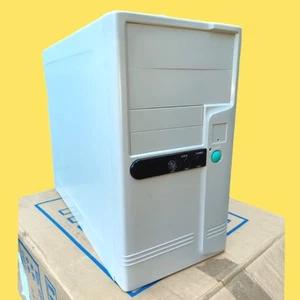 PC Tower Vintage 90er neu leer mit Netzteil und Zubehör - Bild 1 von 12