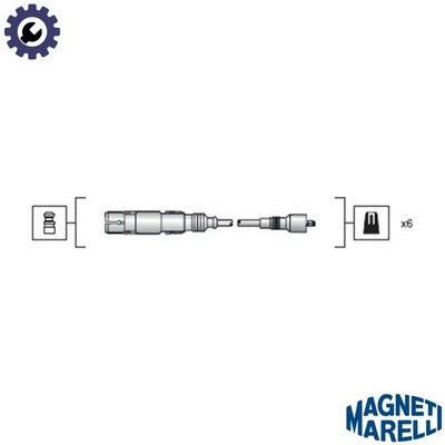 KIT CABLE ENCENDIDO 941318111043 PARA VW AUDI 100 A4/S4 500 A6/S6 A8/S8 90 80 2,8L Foto 1 de 4