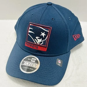 Gorra New Era New England Patriots Square 9FORTY elástica a presión ajustable azul - Imagen 1 de 5