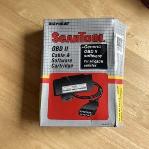 Actron ScanTool OBD 2 Cable And Software Cartridge Untested - Picture 1 of 4