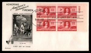Mayfairstamps US FDC 1948 Honoring Americas Volunteer Firemen First Day Cover aa - Picture 1 of 2