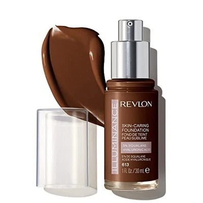Revlon Illuminance Skin-Caring Liquid Foundation, Hyaluronic Acid, Hydrating... - Image 1 of 4