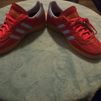 Adidas Handball Special Women's  Athletic Sneakers New Size 10 Orange - Image 1 of 4