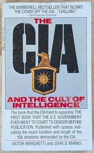 The CIA And The Cult Of Intelligence, Mass Market Paperback Very Good Condition - Imagen 1 de 5