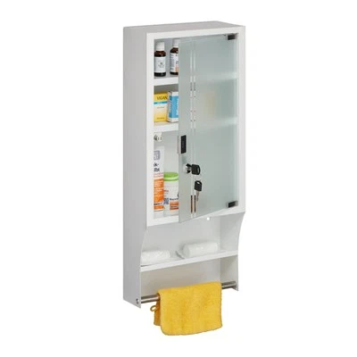 Medizinschrank Medikamentenschrank Arzneischrank Apothekerschrank abschließbar - Bild 1 von 4