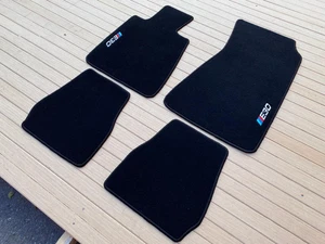For BMW E30 Coupe 3 Series Floor mat mats carpet black set of4 1984-94 - Picture 1 of 3