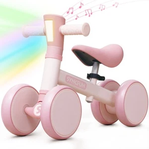 Baby Balance Bike with Music and Light for 1-2 Year Old Toddlers, 1st Birthda... - Picture 1 of 7