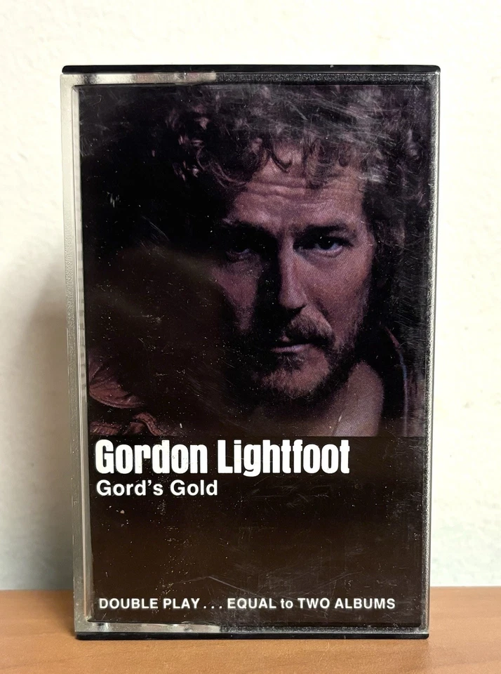 Gordon Lightfoot - Gord's Gold (1975 Cassette) Warner Bros Double Play Folk Tape Foto 1 de 4