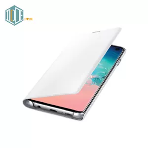 Original Samsung Official Galaxy S10 LED View Cover-White【Bonus:Marvel Cover】 - Picture 1 of 9