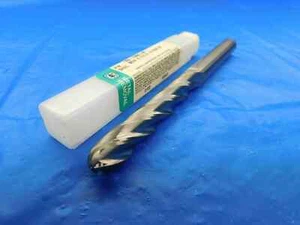 NEW METAL REMOVAL 1/2 O.D. 3" LOC BALL NOSE CARBIDE END MILL 4 FL 163-7453-44 .5 - Picture 1 of 4