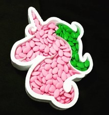PORTACONFETTI CARAMELLE MARSHMALLOW UNICORNO IN POLISTIROLO