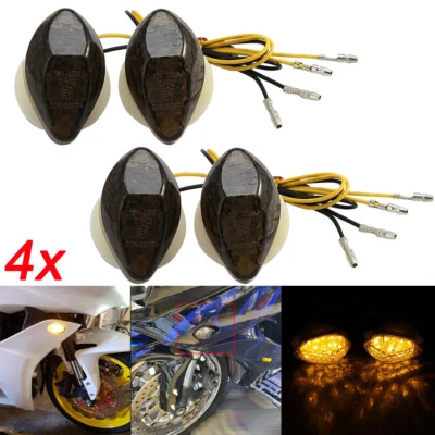 Luz LED de montaje empotrado de señales de giro delanteras para Honda CBR 600 F4i 2001-2006 2002 Foto 1 de 4