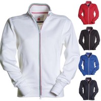 Payper NAZIONALE LADY Felpa da Donna a Zip Intera Manica Lunga Maglia  Tricolore | eBay