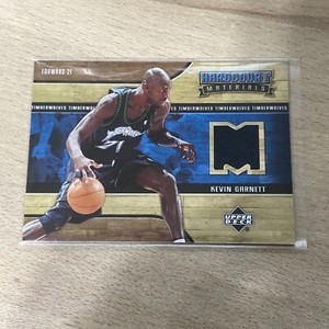 2006-07 Upper Deck Hardcourt Materials Kevin Garnett Game-Used Jersey #HM-KG